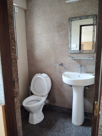 Bathroom in 2 BHK Apartment at Bandra West – for Rent
