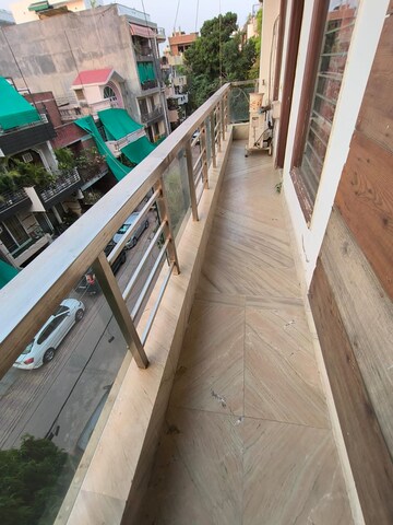 Balcony in 3 BHK Apartment at Saket – for Rent
