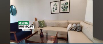 Living Room in 2 BHK Apartment at Assetz Canvas And Cove, Hosur Road – for Sale