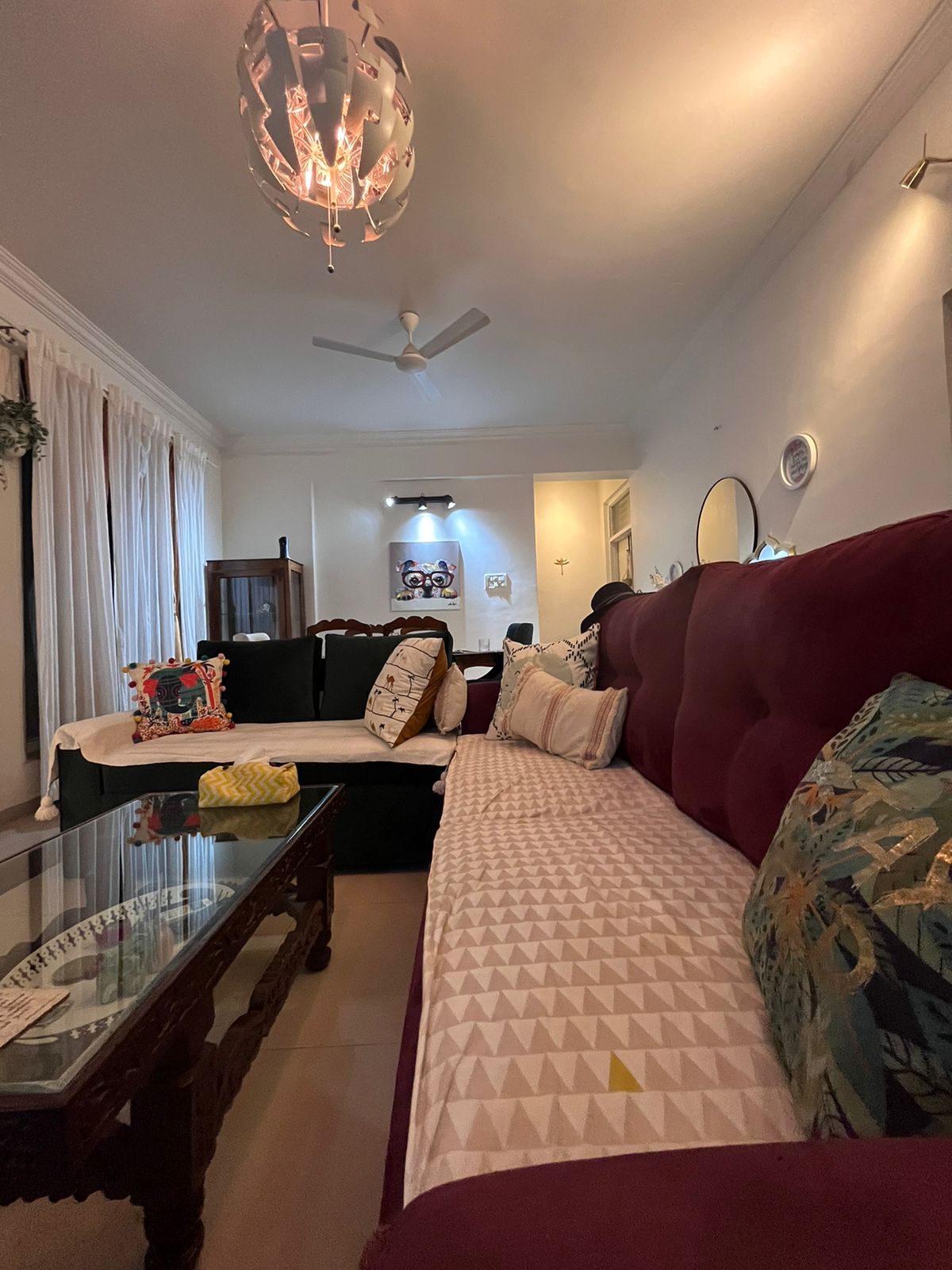 2 BHK 1200 Sq.Ft. Apartment in Unique Twins Tower CHS