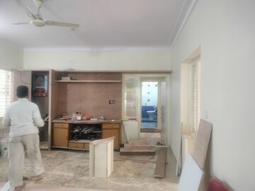 Living Room in 3 BHK Builder Floor at Indiranagar – for Rent