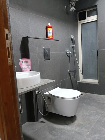 Bathroom in 2 BHK Apartment at Juhu – for Rent