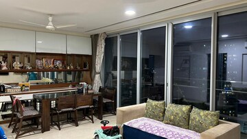 Living Room in 3 BHK Apartment at Oberoi Exquisite Goregaon, Goregaon East – for Rent