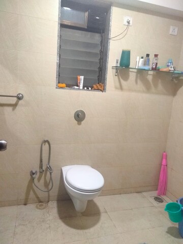 Bathroom in 3 BHK Apartment at Chembur Heights, Chembur – for Rent