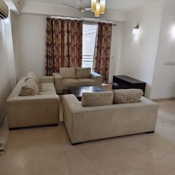 Living Room in 3 BHK Apartment at Dlf Phase V – for Rent