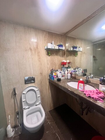 Bathroom in 3 BHK Apartment at Juhu – for Rent