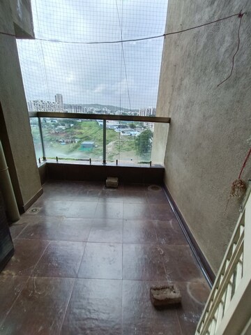 Balcony in 3 BHK Apartment at Runal Royal Casa, Ravet – for Rent