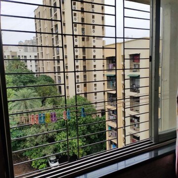 Balcony in 2 BHK Apartment at D1 D2 Lokupwan Phase II CHS LTD, Kapur Bawdi – for Rent