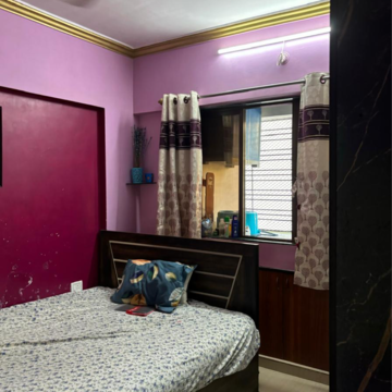 Bedroom in 1 BHK Apartment at Mayuresh Srishti, Sonapur – for Rent