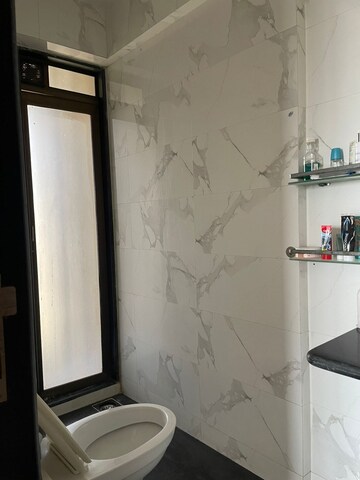 Bathroom in 2 BHK Apartment at Khar West – for Rent