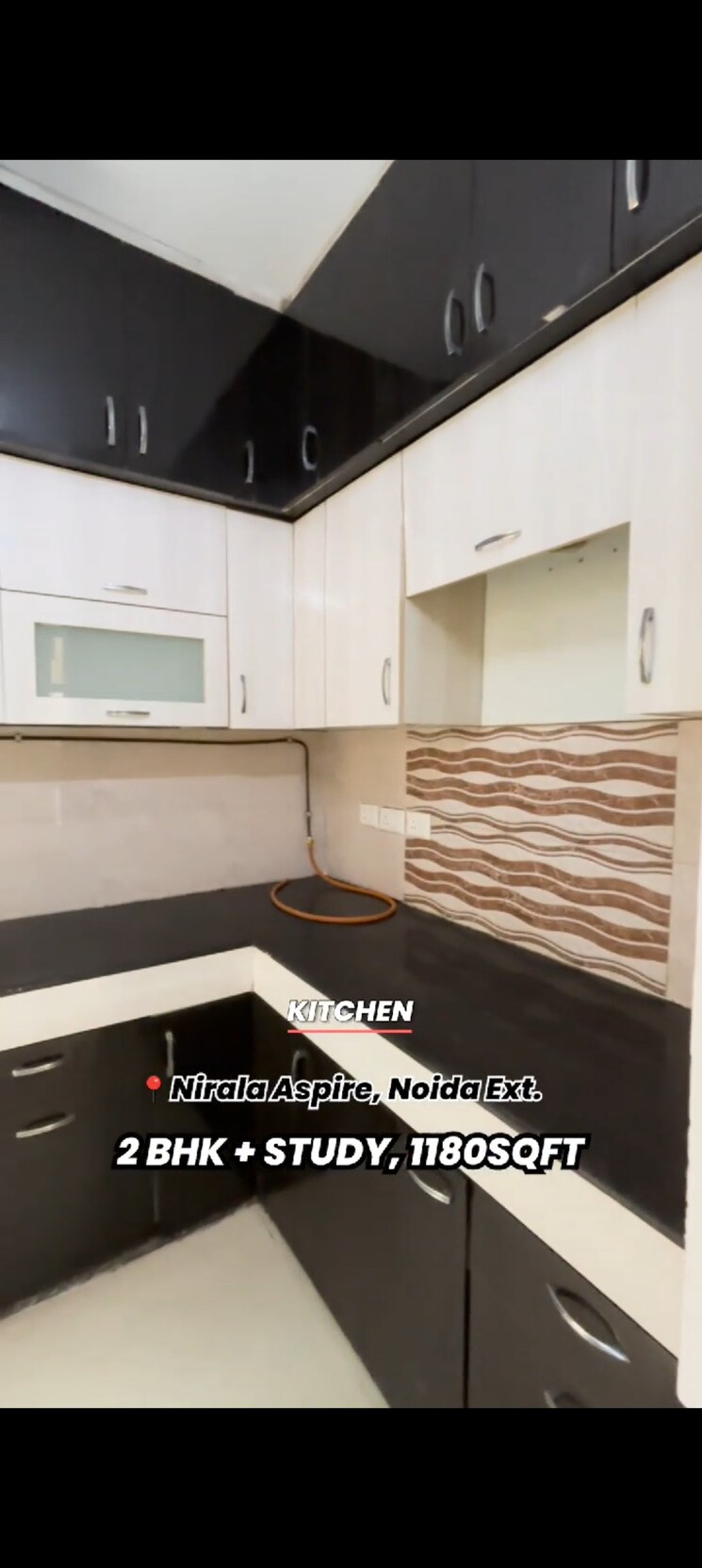 Kitchen, nirala-aspire 2.5 Bedroom 1180 Sq.Ft. Apartment In Sector 16 Greater Noida Greater Noida 8101971