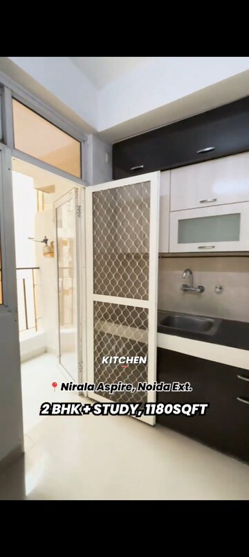 Kitchen in 2.5 BHK Apartment at Nirala Aspire, Sector 16 Greater Noida – for Sale