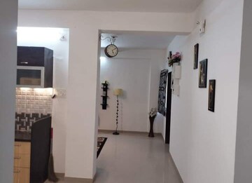 Building Lobby in 1 BHK Apartment at Ramky Towers, Gachibowli – for Rent