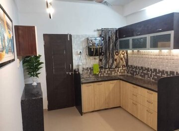 Kitchen in 1 BHK Apartment at Ramky Towers, Gachibowli – for Rent
