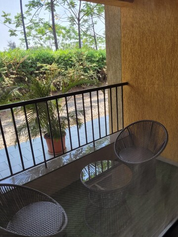 Balcony in 2.5 BHK Apartment at Magarpatta Riverview City Hornbill Heights, Loni Kalbhor – for Sale