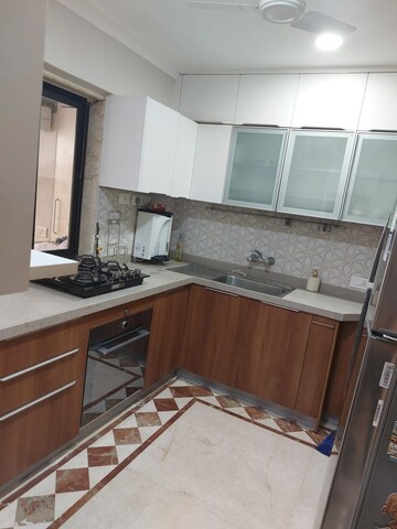 Kitchen in 3 BHK Apartment at Juhu – for Rent