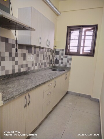 Kitchen in 1 BHK Builder Floor at Hsr Layout – for Rent