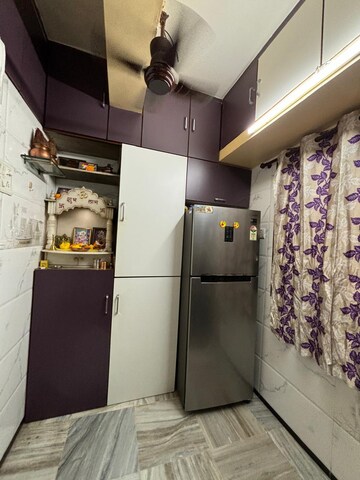 Kitchen in 1 BHK Apartment at Mahim West – for Rent