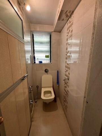 Bathroom in 1 BHK Apartment at Mahim West – for Rent