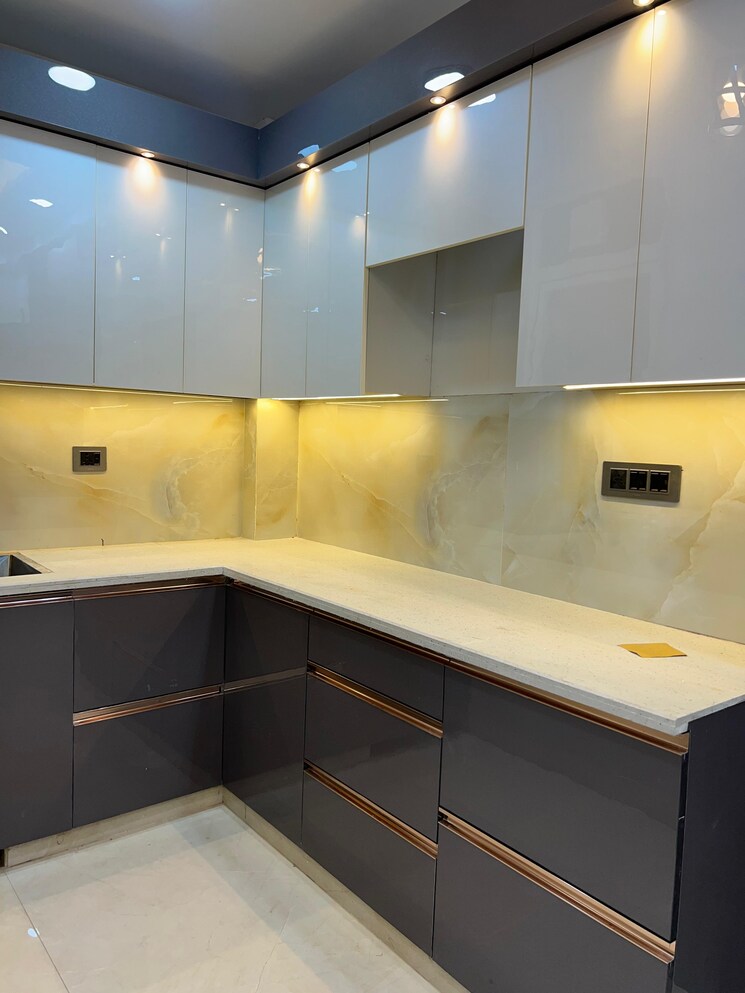 Kitchen, niti khand 3 Bedroom 1250 Sq.Ft. Builder Floor In Niti Khand Ghaziabad 8102076