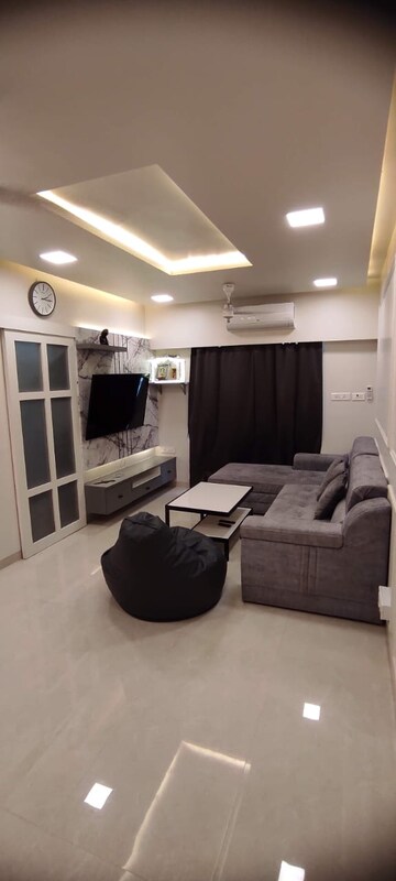 Living Room in 1 BHK Apartment at Kukreja Estate, Chembur – for Rent