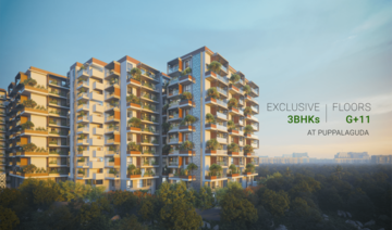 3 BHK Apartment For Sale in Sunshine Destino, Puppalaguda