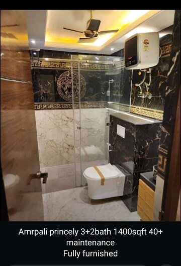 Kitchen in 3 BHK Apartment at Amrapali Princely Estate, Sector 76 – for Rent