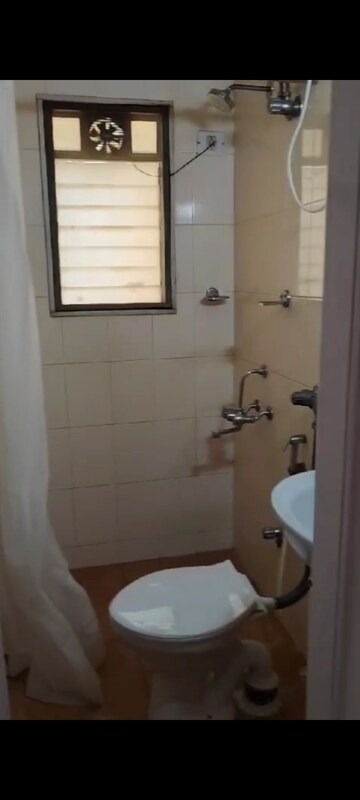 Bathroom in 2 BHK Apartment at Princess Apartment, Bandra West – for Rent