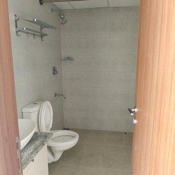Bathroom in 2.5 BHK Apartment at Bhartiya City Nikoo Homes II, Kannur – for Rent