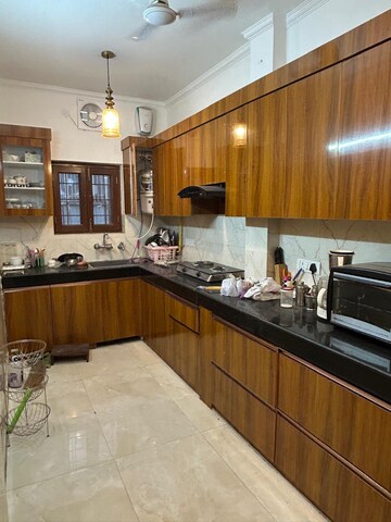 Kitchen in 3 BHK Builder Floor at Greater Kailash Part 3 – for Rent