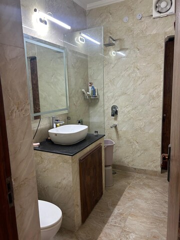 Bathroom in 3 BHK Builder Floor at Greater Kailash Part 3 – for Rent