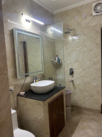 Bathroom in 3 BHK Builder Floor at Greater Kailash Part 3 – for Rent