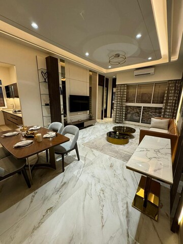 Living Room in 4 BHK Apartment at Shanti Kamal Chinchpokli, Chinchpokli – for Sale