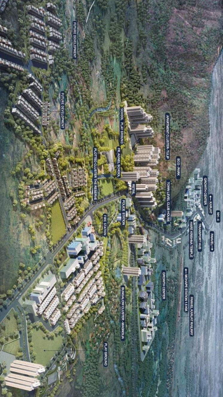 Exterior View, wadhwa-wise-city 2 Bedroom 850 Sq.Ft. Builder Floor In Old Panvel Navi Mumbai 8102233