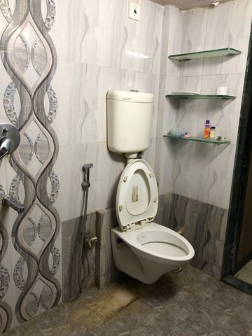 Bathroom in 1 BHK Apartment at New Nandanvan CHS Brahmand, Brahmand – for Sale
