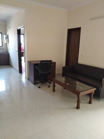 Living Room in 1 BHK Builder Floor at RWA Residential Society, Sector 40 – for Rent