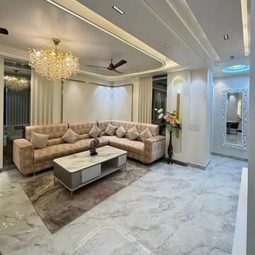 Living Room in 3 BHK Builder Floor at Mahavir Enclave 1 – for Sale