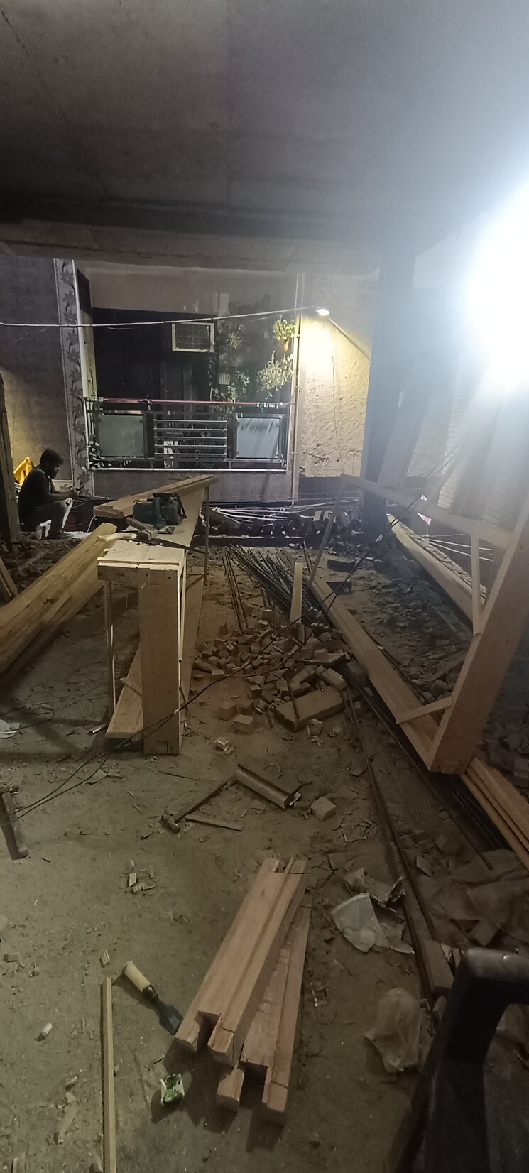 Balcony, govindpuri 3.5 Bedroom 900 Sq.Ft. Builder Floor In Govindpuri Delhi 8102290