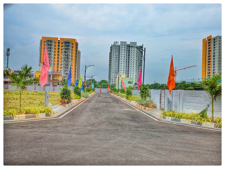 Exterior View, siruseri 4 Bedroom 1600 Sq.Ft. Villa In Siruseri Chennai 8102326