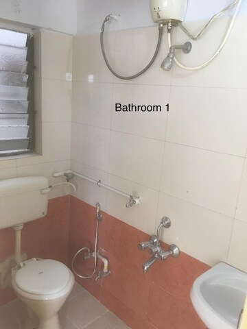 Bathroom in 2 BHK Apartment at Karan Ceto, Wadgaon Sheri – for Rent