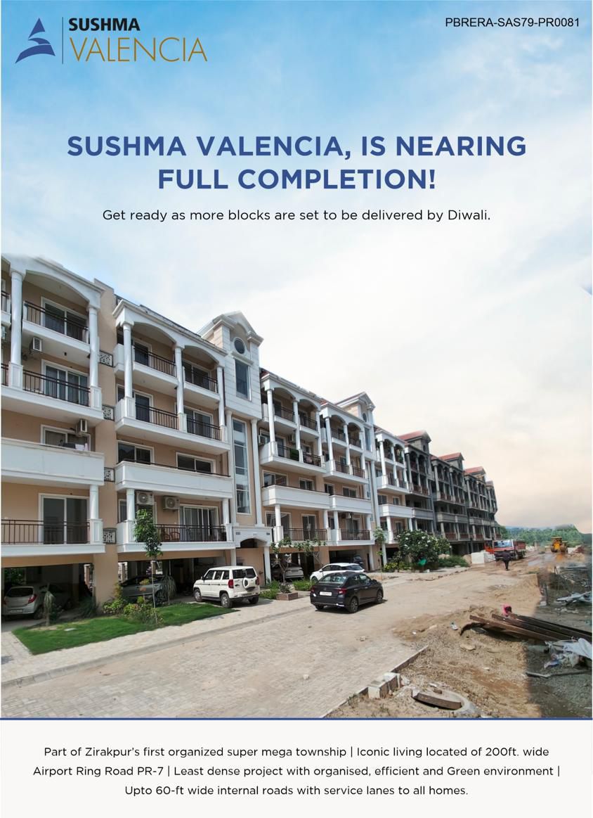 3.5 BHK + Pooja Room Apartment For Sale in Sushma Valencia