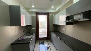 Kitchen in 4 BHK Builder Floor at Greater Kailash – for Rent