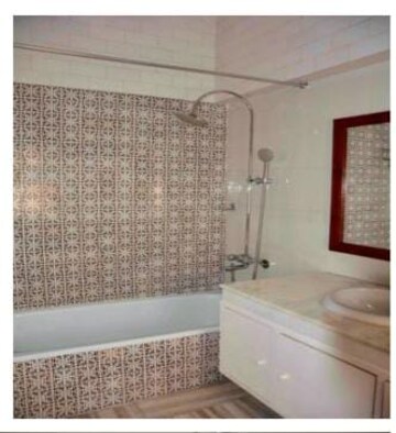 Bathroom in 4 BHK Builder Floor at Shanti Niketan – for Rent