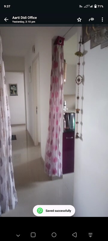 Bathroom in 2.5 BHK Apartment at Puranik City Phase III, Ghodbunder Road – for Rent