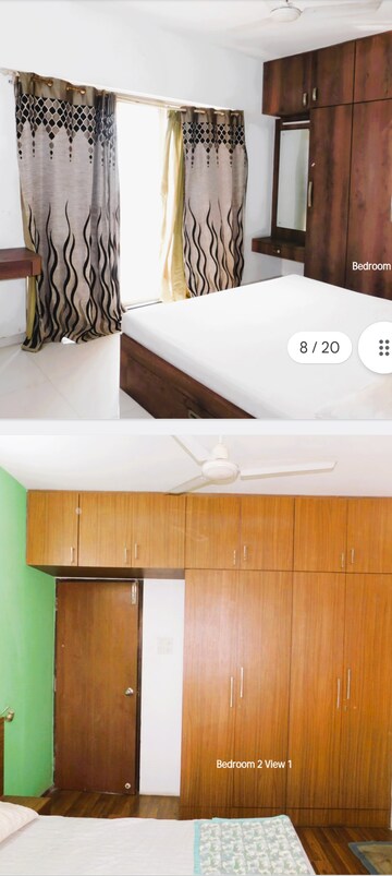 Bedroom in 3 BHK Apartment at Geetanjali CHSL, Bandra East – for Rent