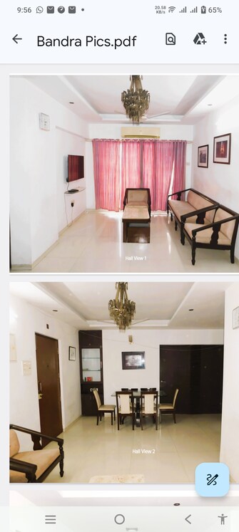 3 BHK Apartment For Rent in Geetanjali CHSL Bandra East Mumbai  8102452