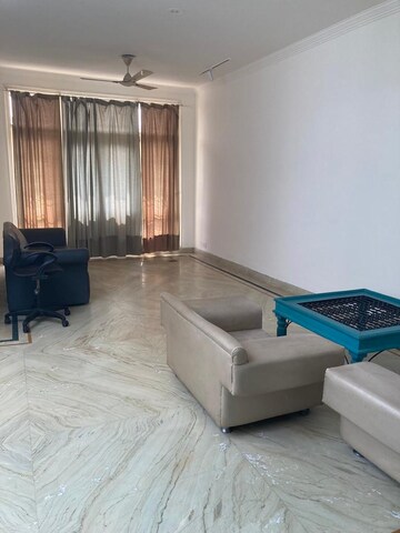 Living Room in 3 BHK Builder Floor at Ansal Sushant Floors, Sushant Lok ii – for Sale