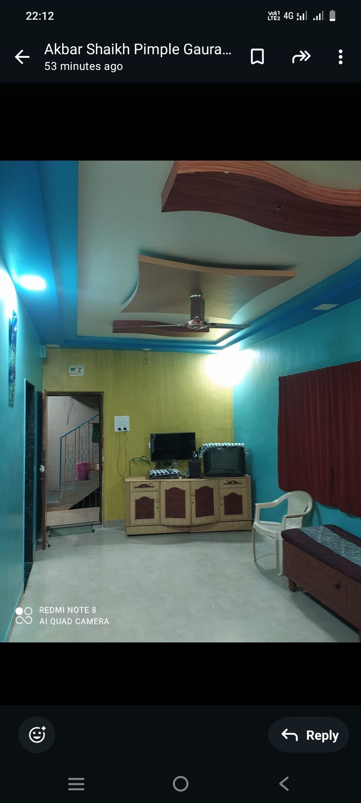 Living Room, pimple gurav 3 Bedroom 2500 Sq.Ft. Villa In Pimple Gurav Pune 8102467