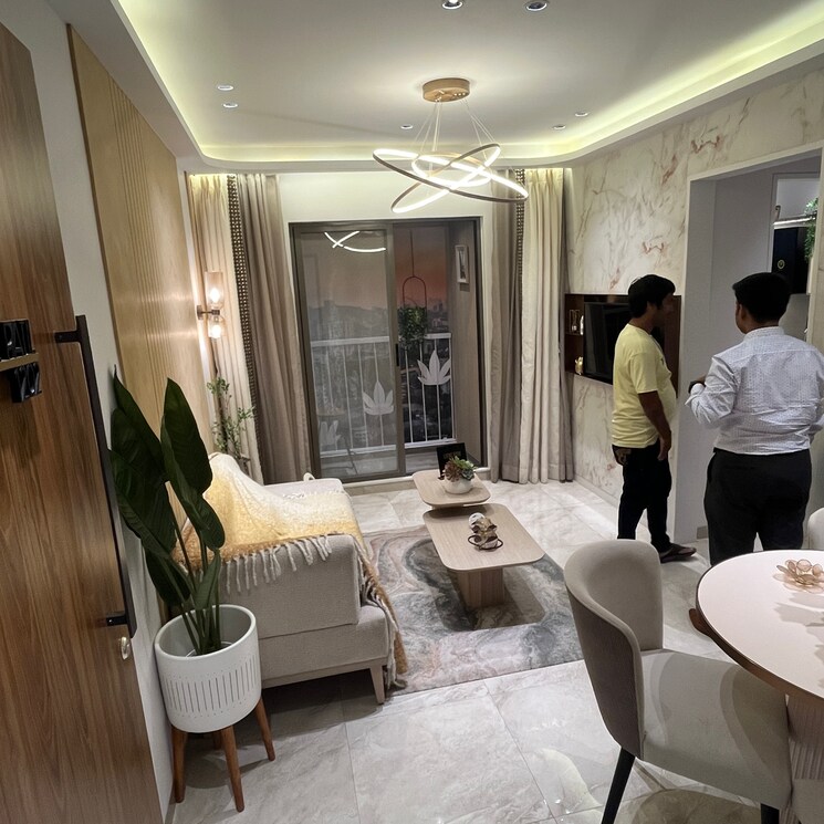 Living Room, parijat-apartment-vikroli-east 1 Bedroom 350 Sq.Ft. Apartment In Tagore Nagar Mumbai 8102478