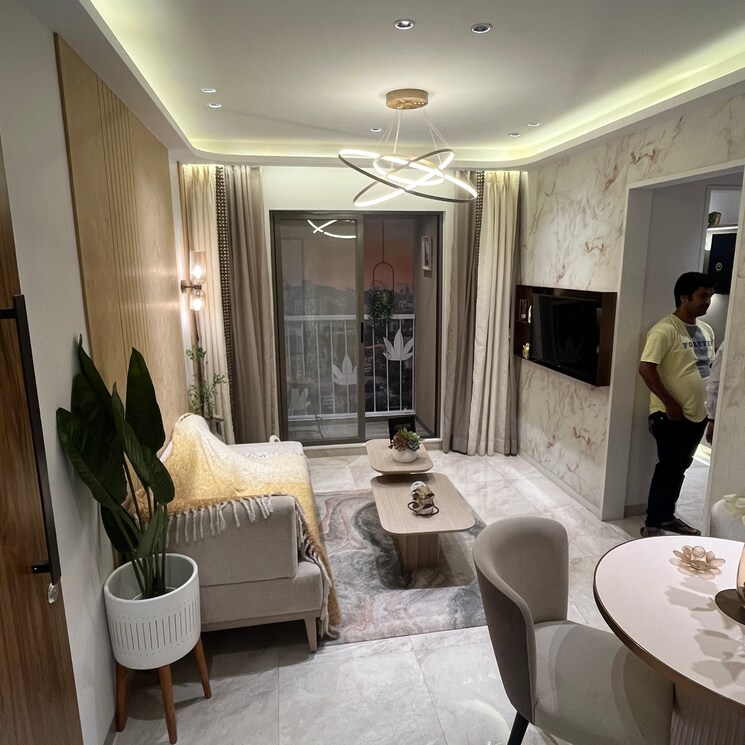 Living Room, parijat-apartment-vikroli-east 1 Bedroom 350 Sq.Ft. Apartment In Tagore Nagar Mumbai 8102478